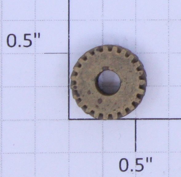 Lionel 8030-115 T-24 Bronze Worm Gear ID 3/16” x OD 37/64