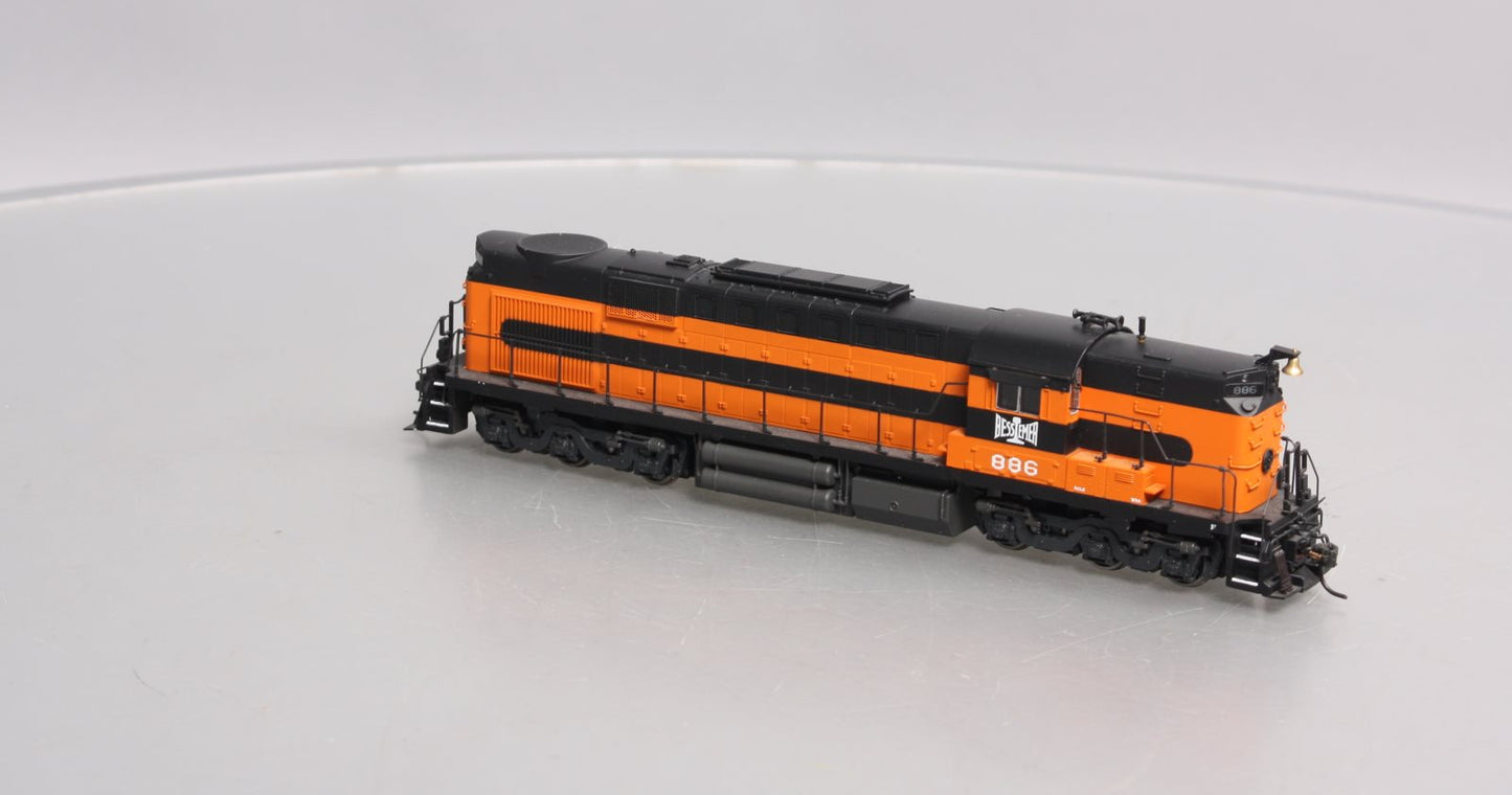 Broadway Limited 6615 N B&LE Alco RSD-15 Diesel Locomotive Sound/DC/DCC #886