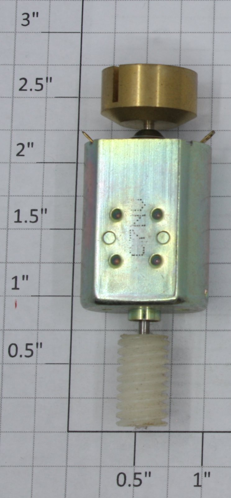 Lionel 18653-103 12 Volt DC Motor and Worm Gear