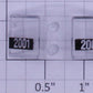 Lionel 28527-17 #2001 GP-7 Number Board and Lens Insert