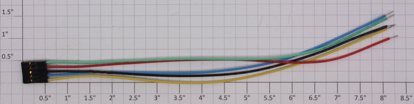 Lionel 18216-510 5-Pin Female Plug Assembly
