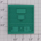 Lionel 29233-14 Jade Green NYC Multi-Panel Box Car Door
