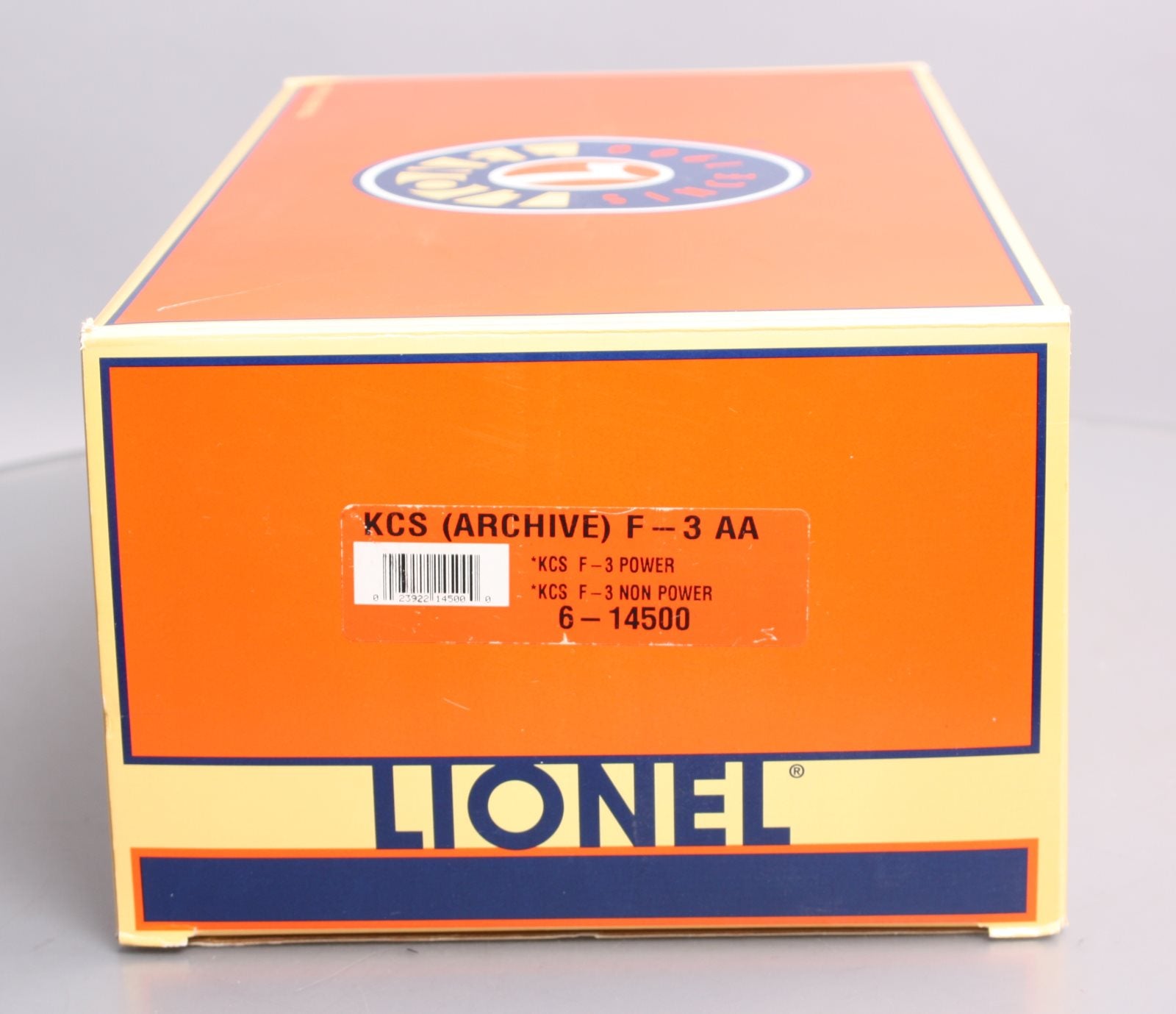 Lionel 6-14500 O Gauge KCS F3 AA Diesel Locomotive Set #2388 with Command
