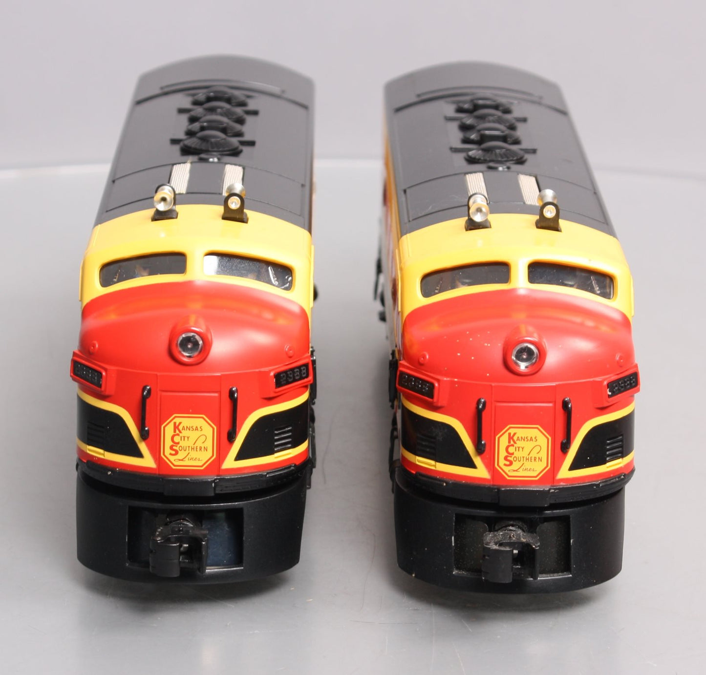 Lionel 6-14500 O Gauge KCS F3 AA Diesel Locomotive Set #2388 with Command