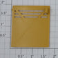 Lionel 19828-24 Operating Cattle Car Yellow Rear Door with Stop Tab