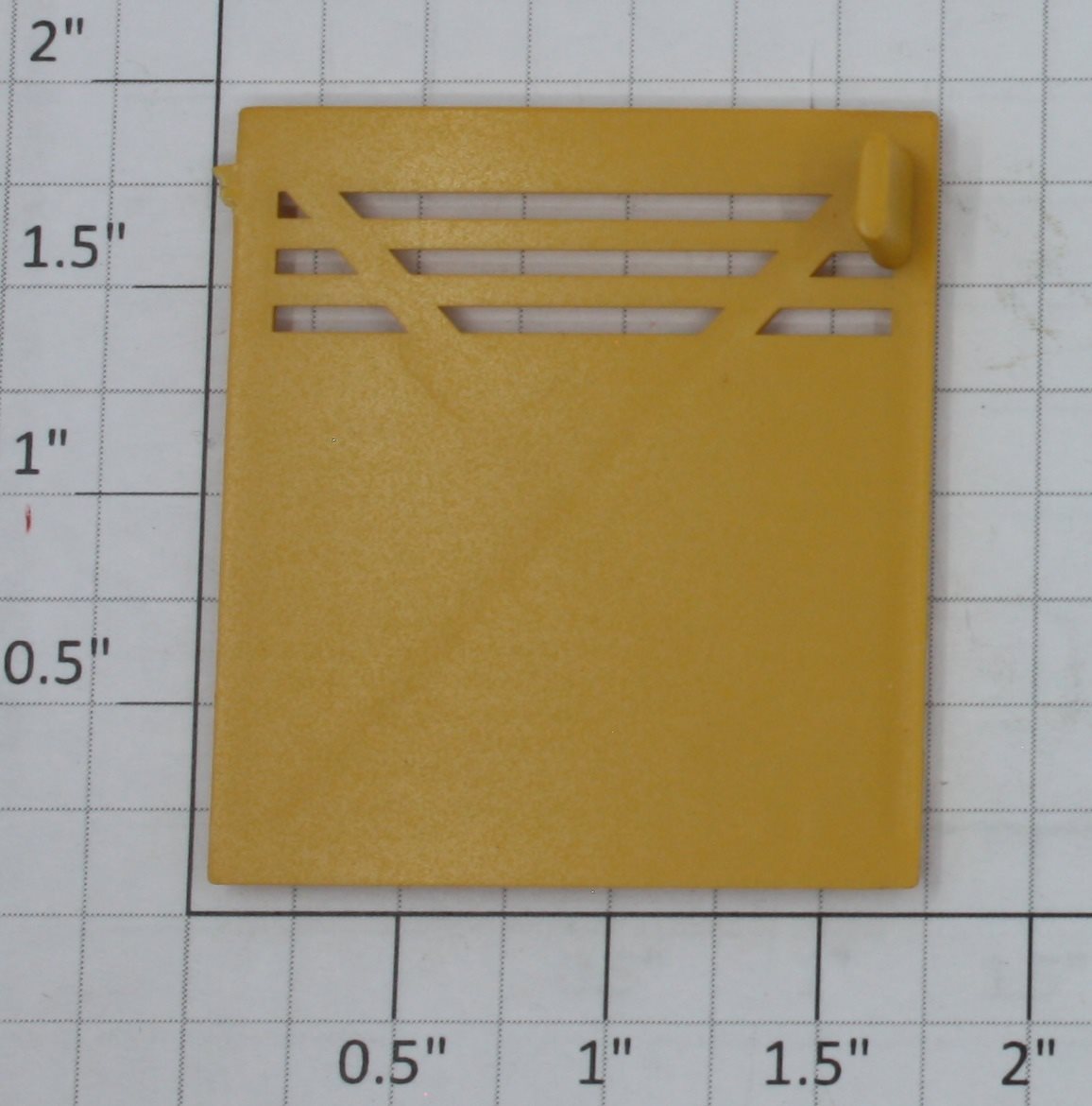 Lionel 19828-24 Operating Cattle Car Yellow Rear Door with Stop Tab