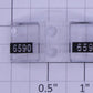 Lionel 28514-17 #6590 GP-9 Front Number Board and Lens Insert