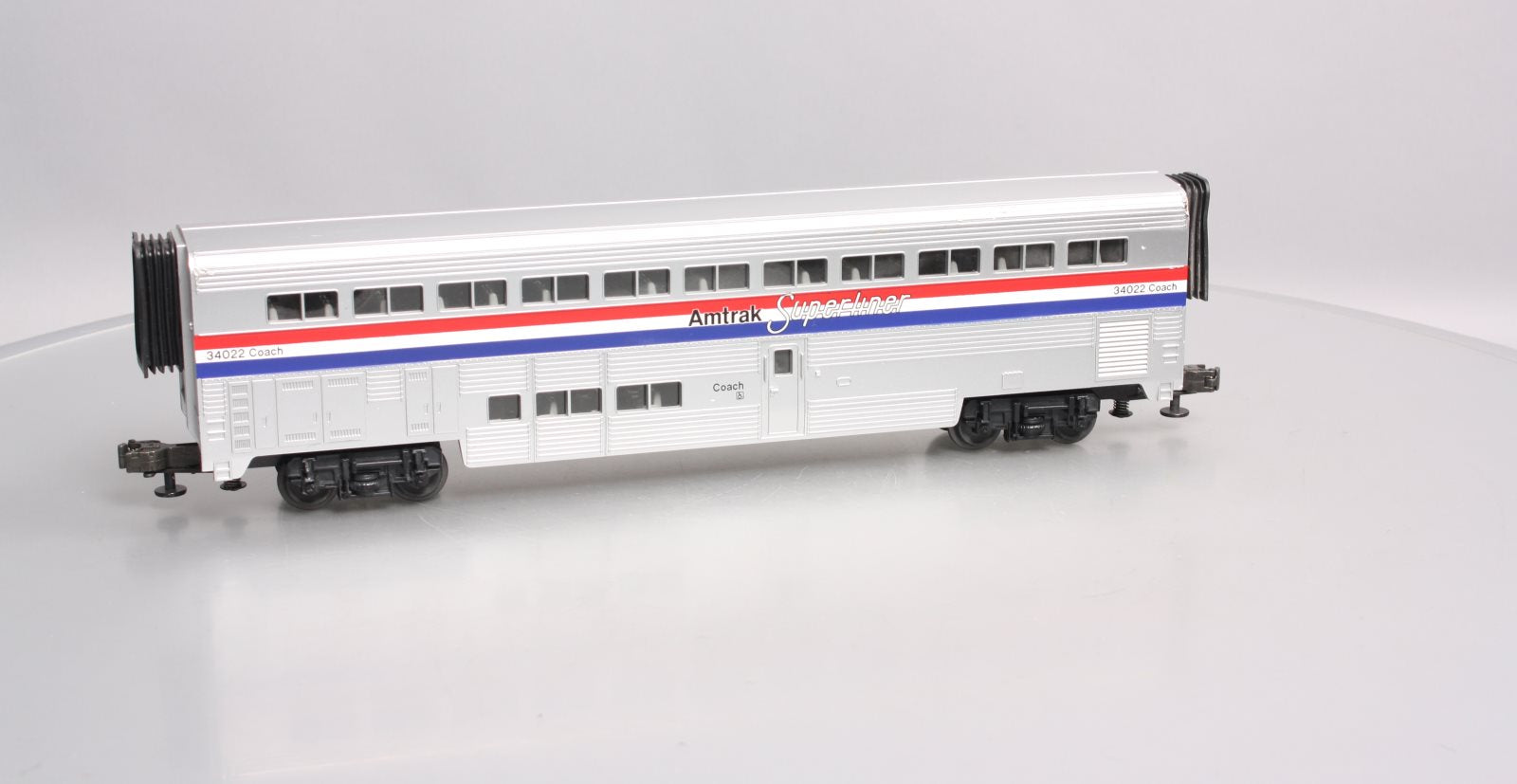 MTH O Amtrak Superliner Coach Passenger Car #34022 LN