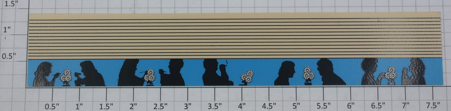 Lionel 12952-11 Big L Diner Window Strip