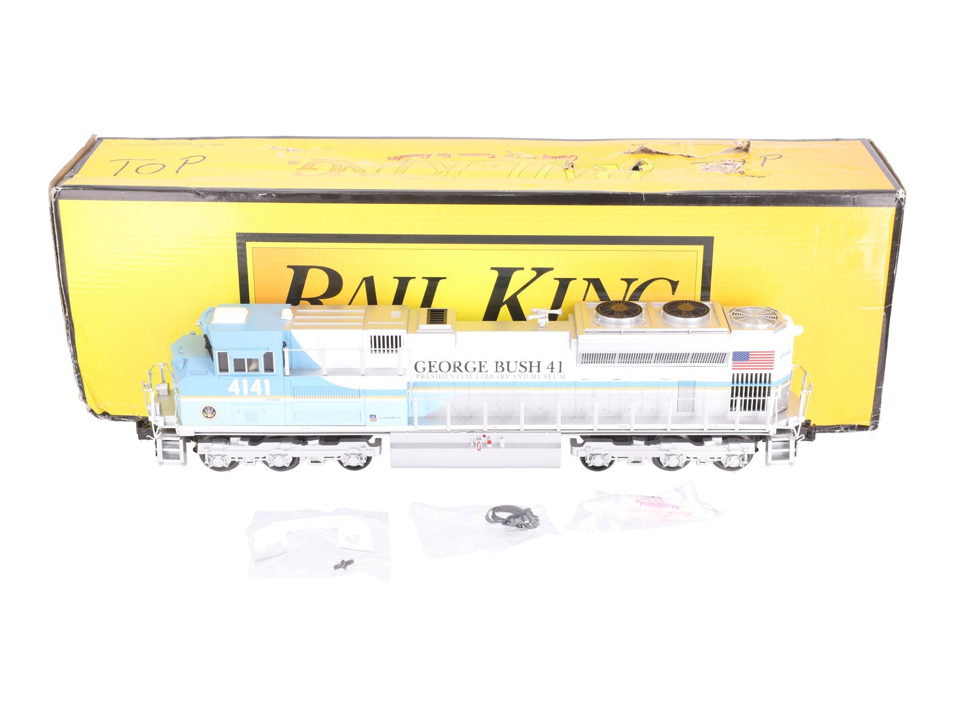 MTH 30-20635-1 George Bush SD70ACe Imperial Diesel Engine w/PS3 #4141