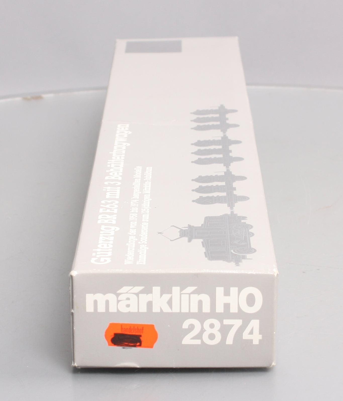 Marklin 2874 HO Gauge BR E63 125th Anniversary Electric Train Set LN/Box