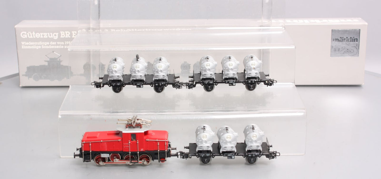Marklin 2874 HO Gauge BR E63 125th Anniversary Electric Train Set LN/Box