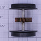 Lionel 18728-74 Wheel Set with Worm Gear