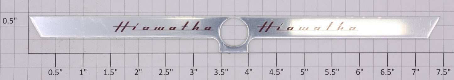 Lionel 19187-12 Hiawatha Nameplate
