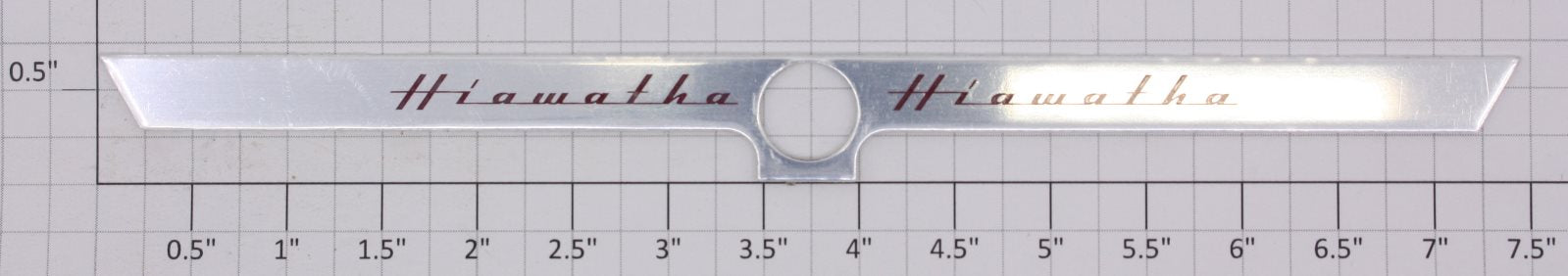 Lionel 19187-12 Hiawatha Nameplate