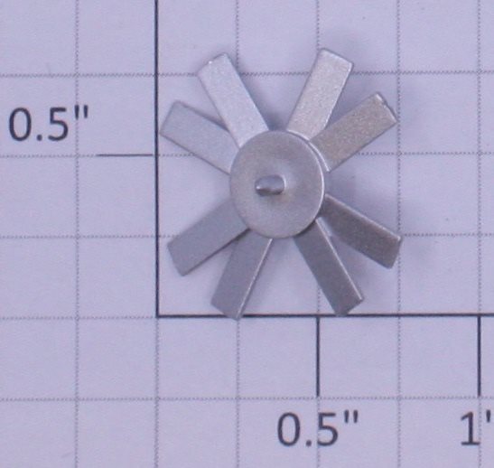 K-Line K2452-11-02S Silver Screen Vent Fan Blade