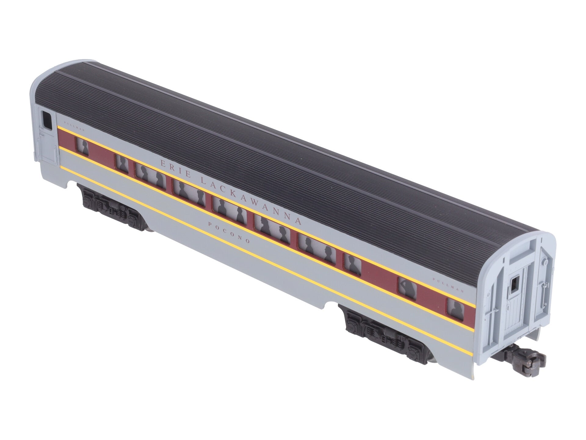 Lionel 6-39104 O Gauge Lackawanna 'Pocono' Coach w/StationSounds LN/Box