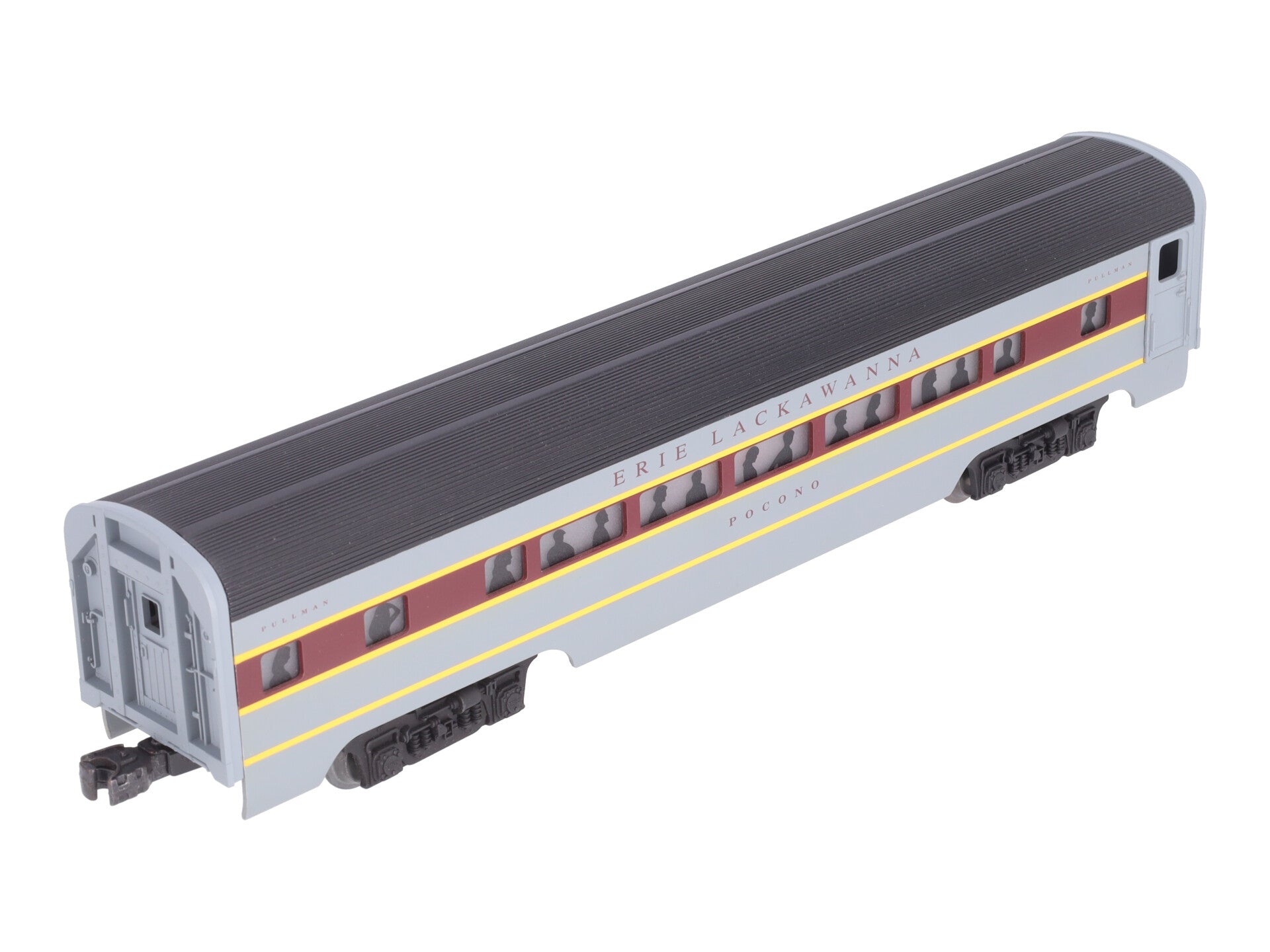 Lionel 6-39104 O Gauge Lackawanna 'Pocono' Coach w/StationSounds LN/Box