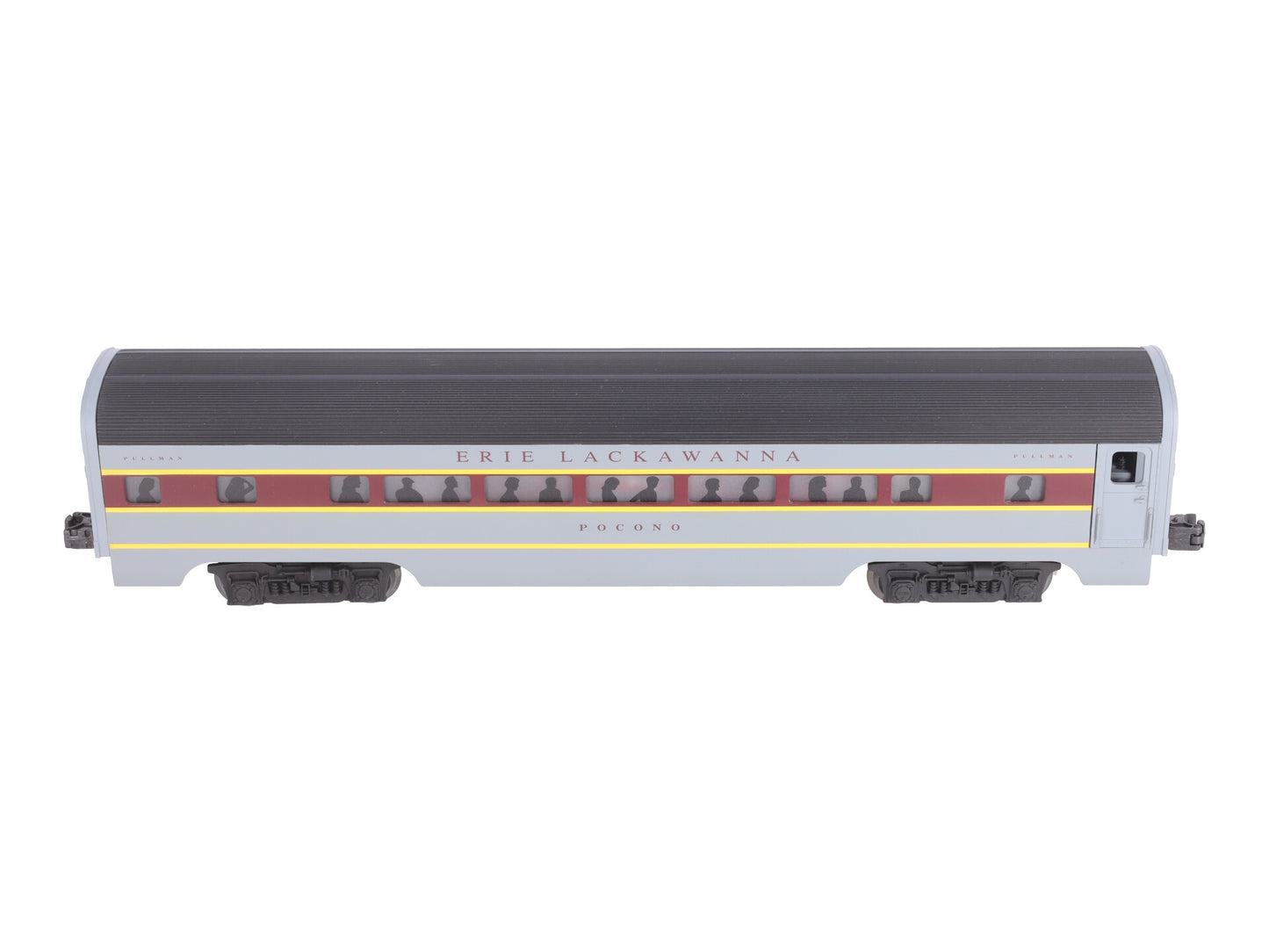 Lionel 6-39104 O Gauge Lackawanna 'Pocono' Coach w/StationSounds LN/Box