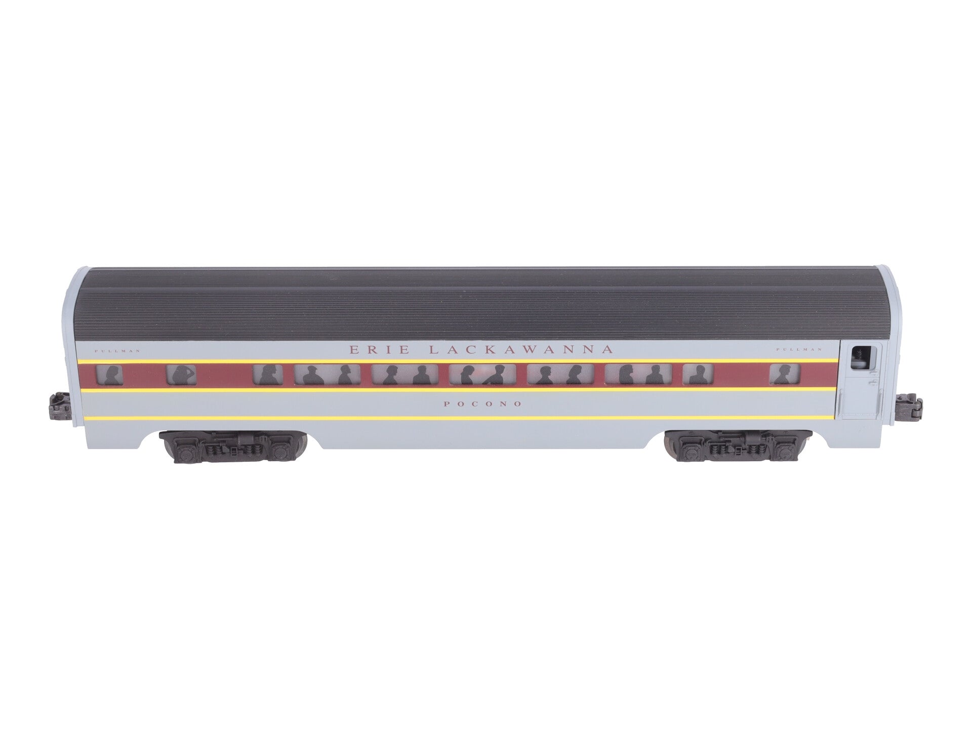 Lionel 6-39104 O Gauge Lackawanna 'Pocono' Coach w/StationSounds LN/Box