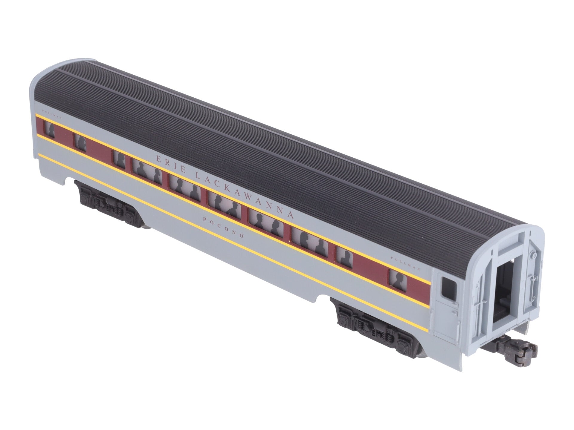 Lionel 6-39104 O Gauge Lackawanna 'Pocono' Coach w/StationSounds LN/Box