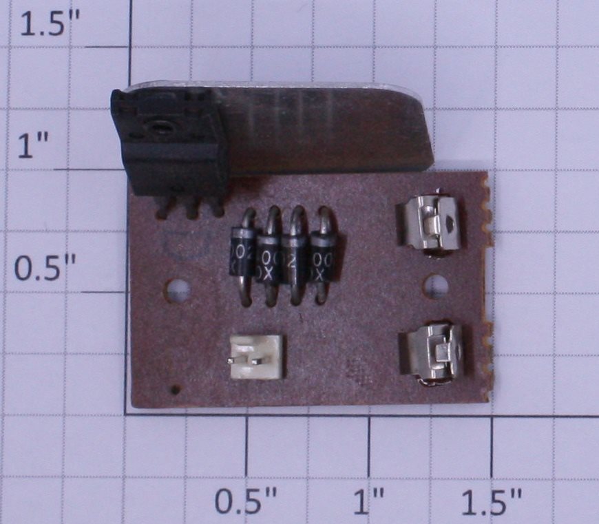 K-Line K4400-X014 Observation Car Light PCB Circuit Board with Heat Sink