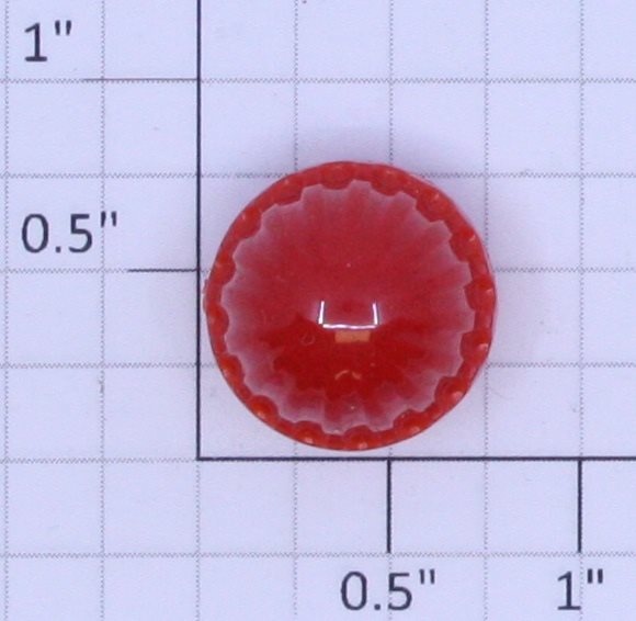 Lionel RW-27 Translucent Red Jewel Lens Cap - Fits RW, VW, ZW