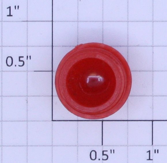 Lionel RW-27 Translucent Red Jewel Lens Cap - Fits RW, VW, ZW