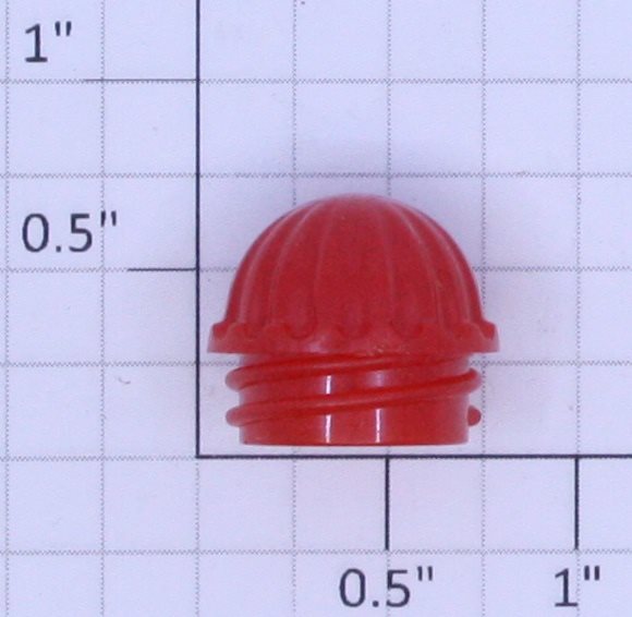 Lionel RW-27 Translucent Red Jewel Lens Cap - Fits RW, VW, ZW