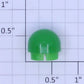 Lionel R-69 R/V/Z Green Transformer Lens Cap