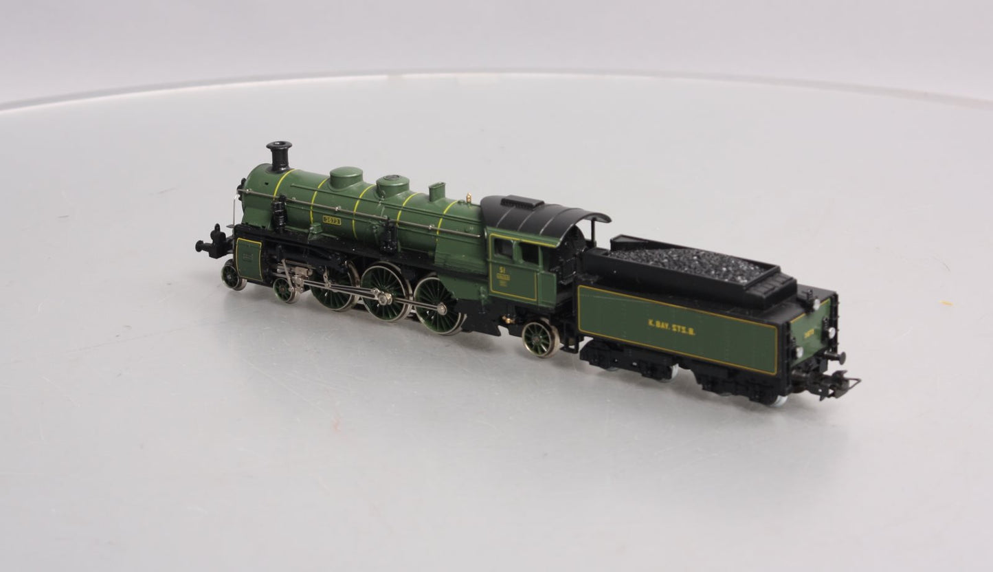 Marklin 3092 HO Scale K.Bay.StS.B Serie S 3/6 4-6-2 Steam Locomotive & Tender