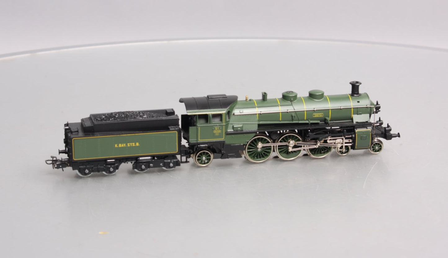 Marklin 3092 HO Scale K.Bay.StS.B Serie S 3/6 4-6-2 Steam Locomotive & Tender