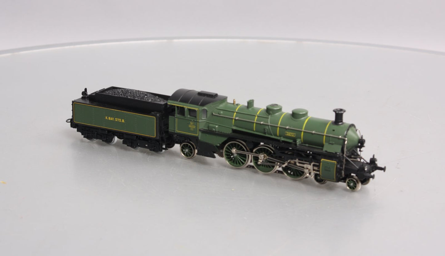 Marklin 3092 HO Scale K.Bay.StS.B Serie S 3/6 4-6-2 Steam Locomotive & Tender