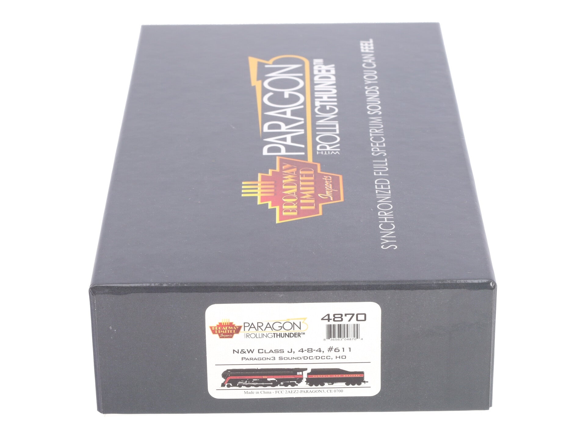 Broadway Limited 4870 HO N&W Class J 4-8-4 Steam Locomotive #611