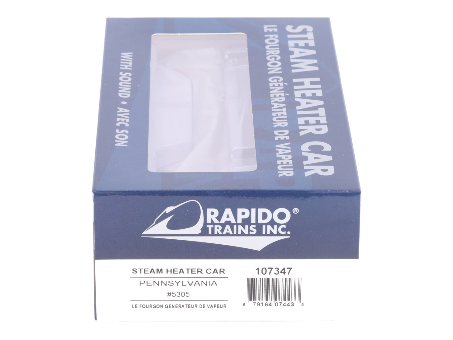 Rapido Trains 107347 HO PRR So Noisy Steam Heater Car #5305