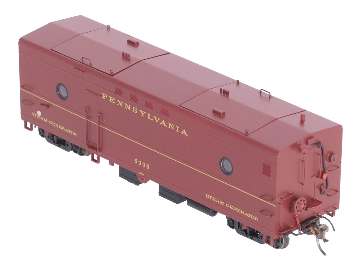 Rapido Trains 107347 HO PRR So Noisy Steam Heater Car #5305