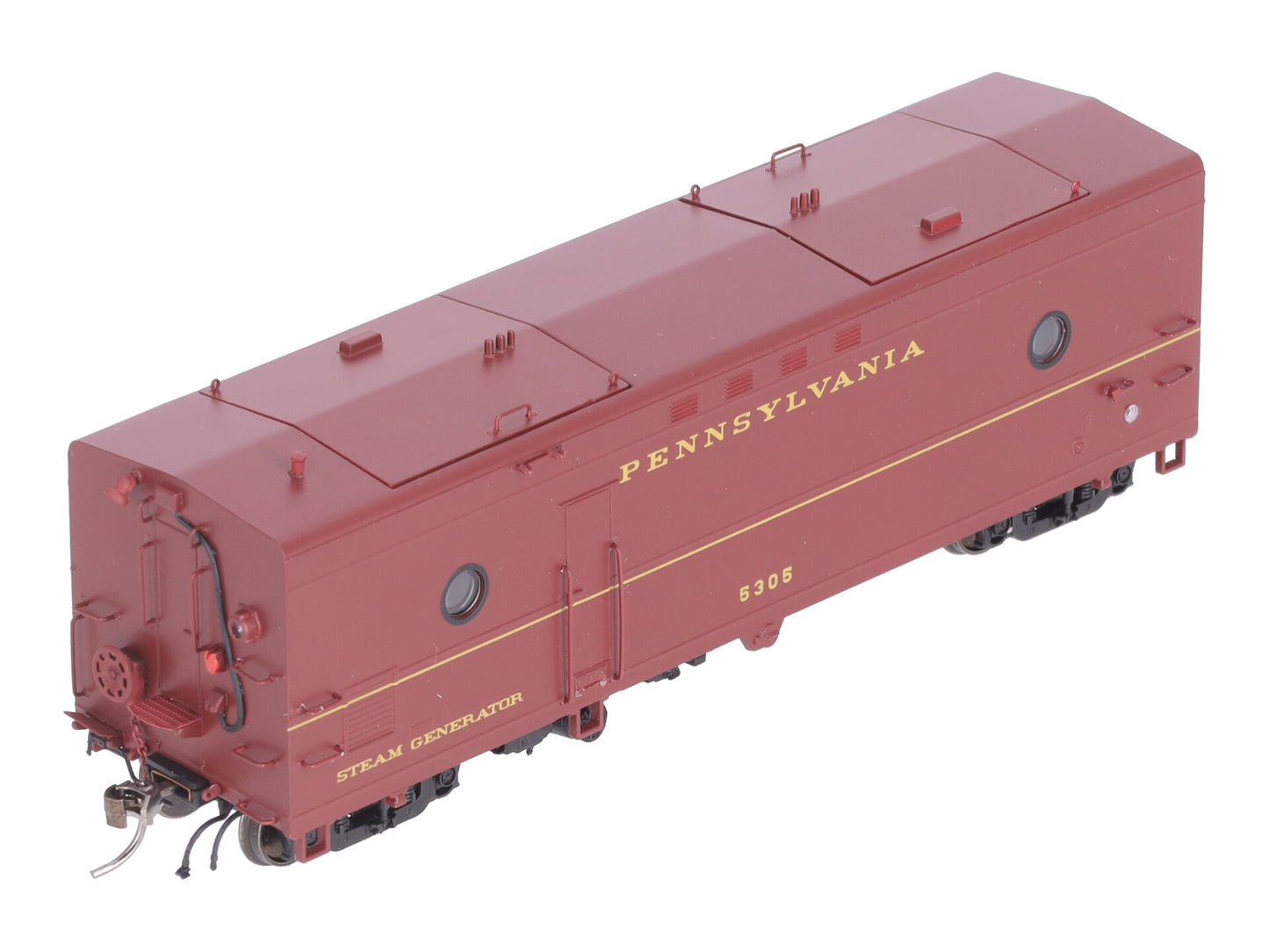 Rapido Trains 107347 HO PRR So Noisy Steam Heater Car #5305