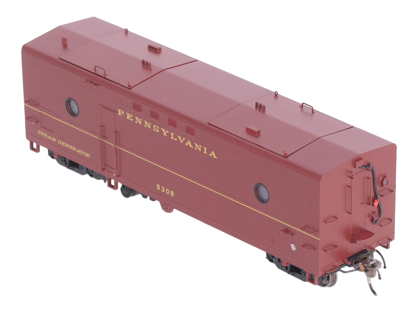 Rapido Trains 107347 HO PRR So Noisy Steam Heater Car #5305