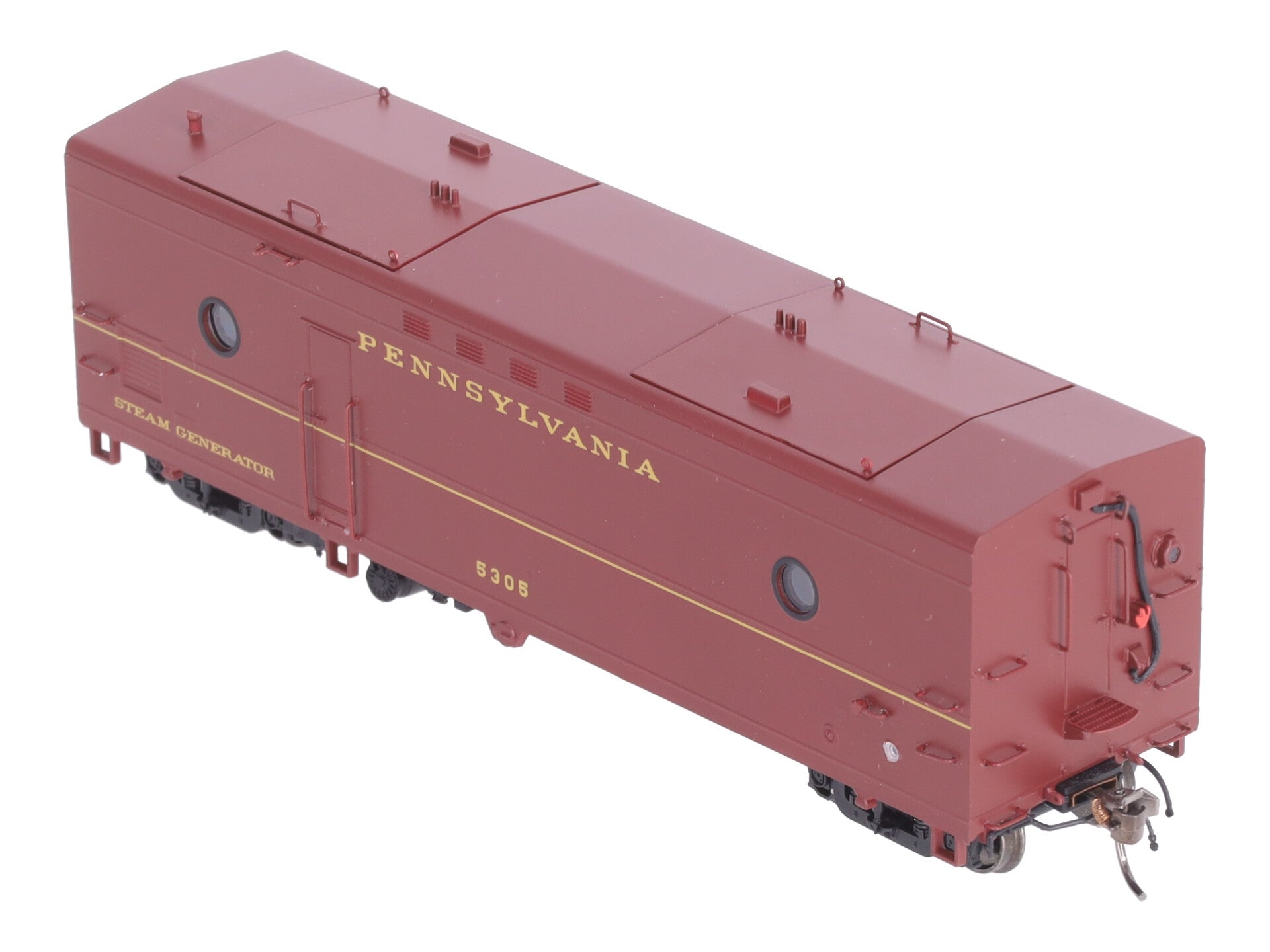 Rapido Trains 107347 HO PRR So Noisy Steam Heater Car #5305