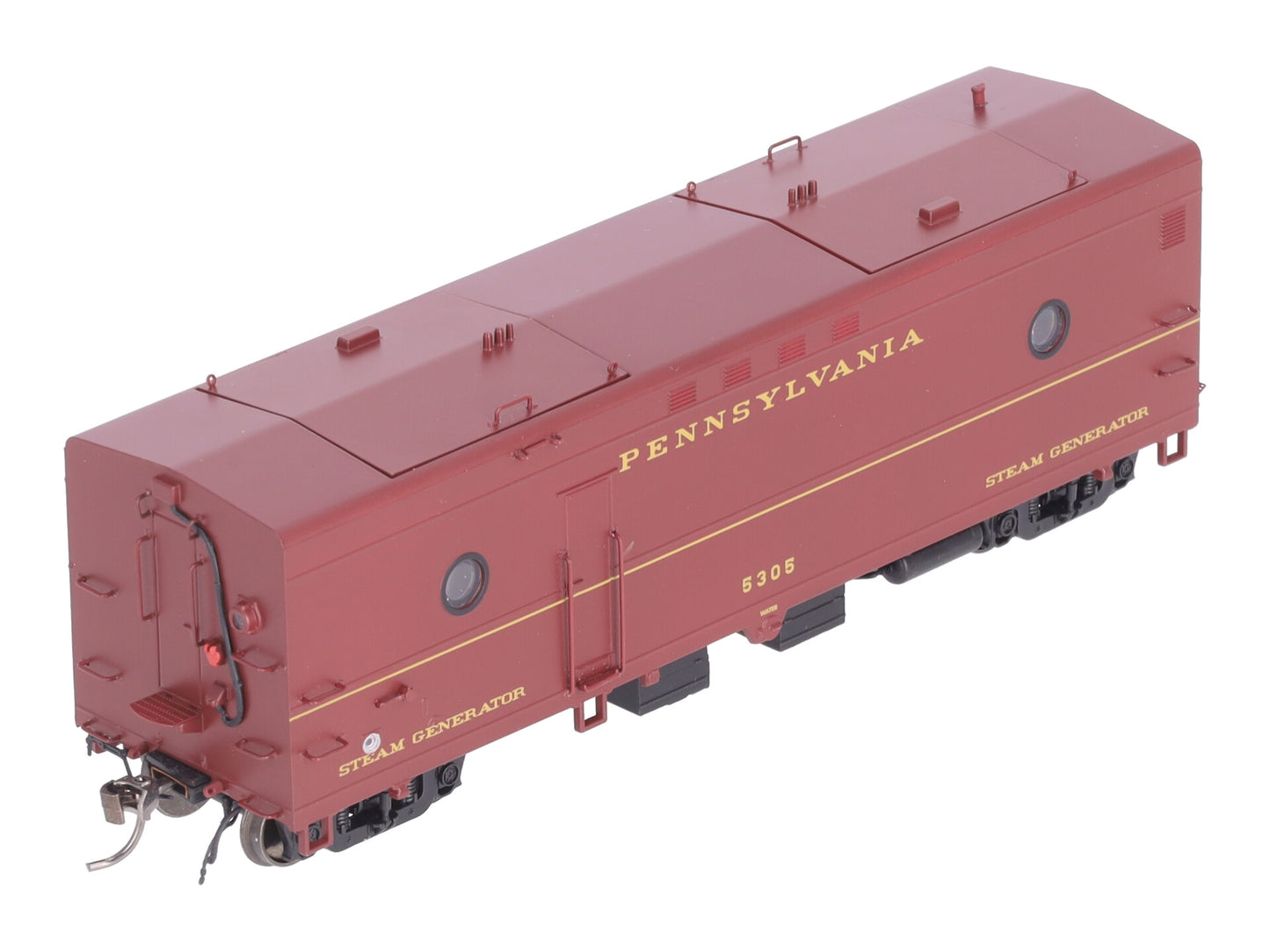 Rapido Trains 107347 HO PRR So Noisy Steam Heater Car #5305