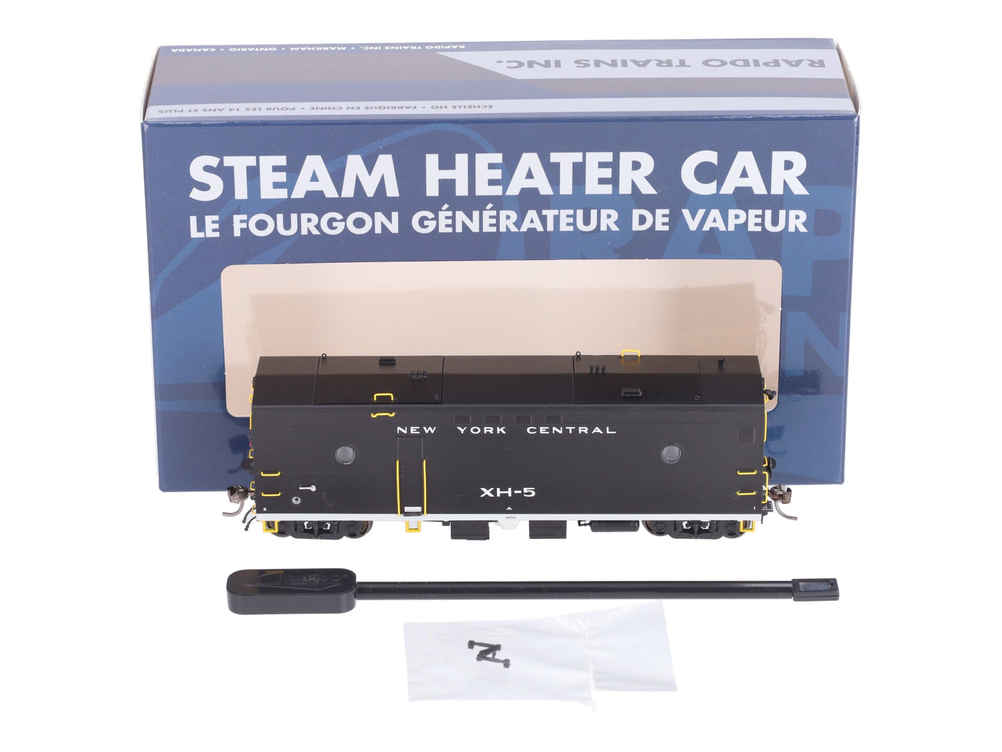 Rapido Trains 107337 HO New York Central Oh So Noisy Steam Heater Car #XH-5