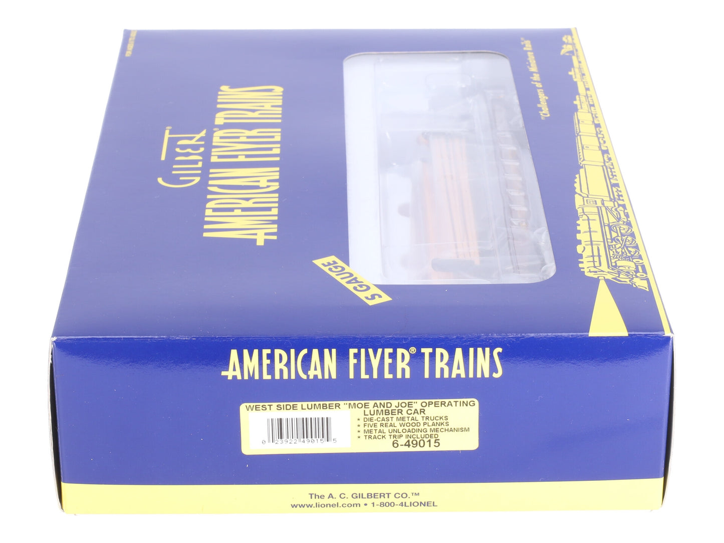American Flyer 6-49015 S Scale West Side Limber Moe & Joe Flat