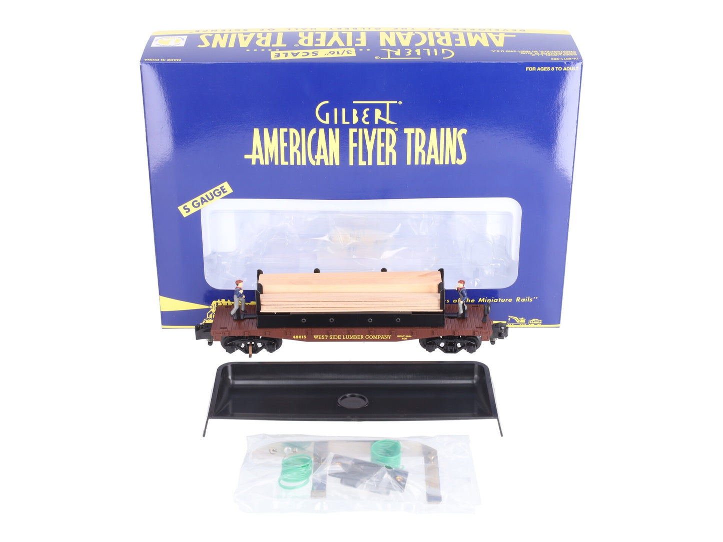 American Flyer 6-49015 S Scale West Side Limber Moe & Joe Flat