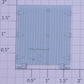 Lionel 19509-14 Light Blue Reefer Door with Guides