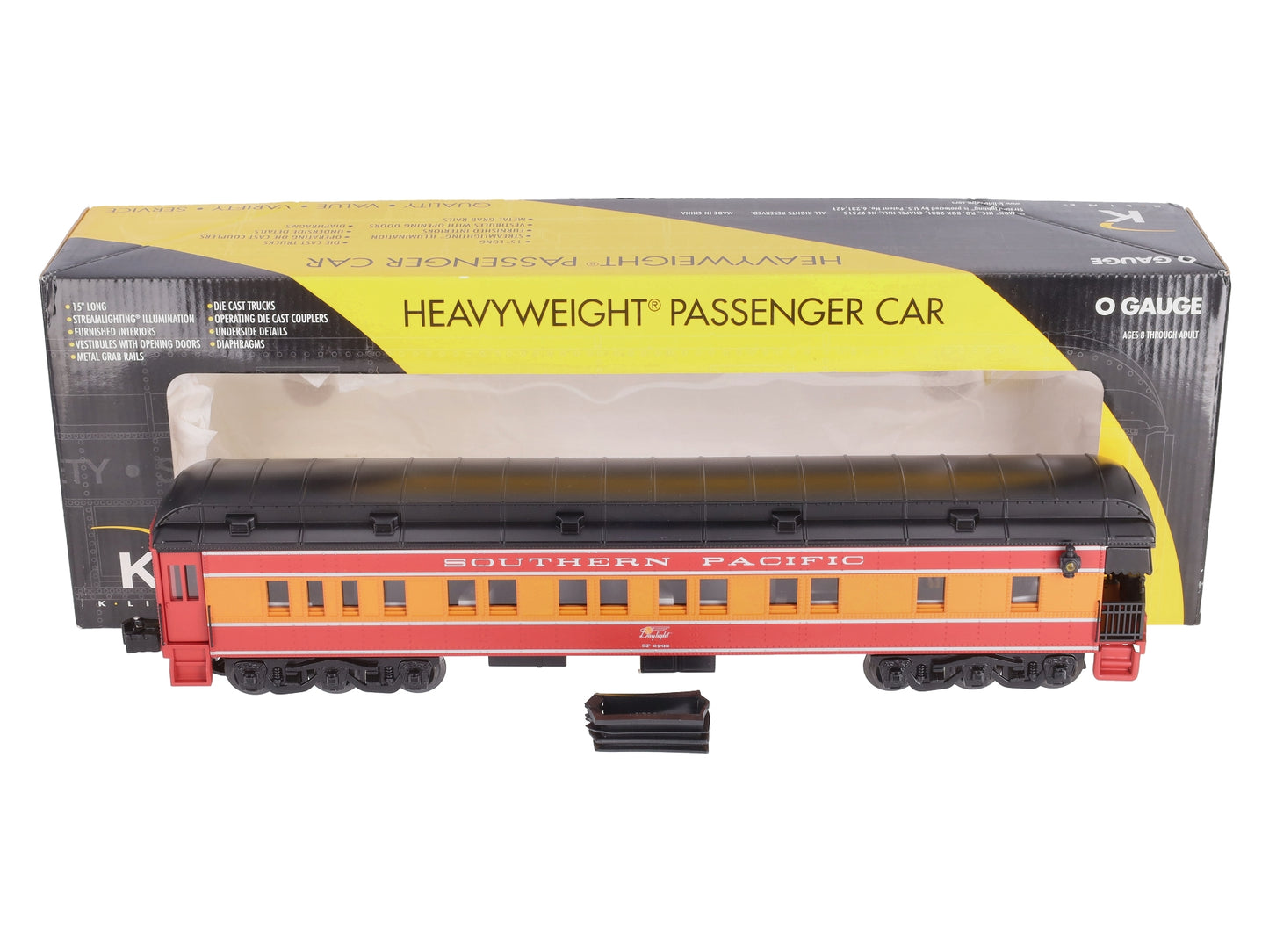 K-Line K4888-0010 O Gauge Southern Pacific Daylight Observation Car #2902 NIB