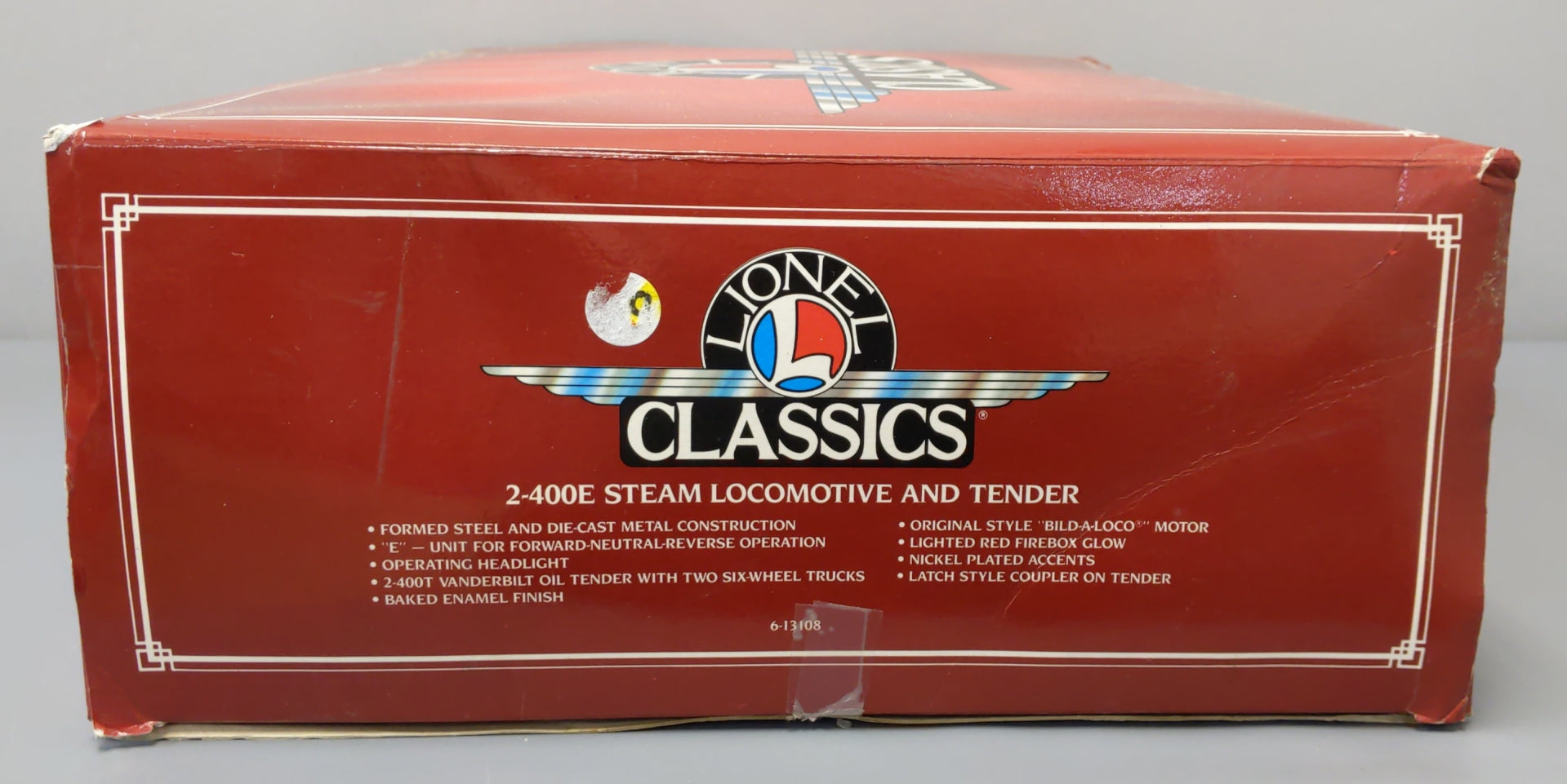 Lionel 6-13108 Standard Gauge 400E 4-4-4 Steam Locomotive