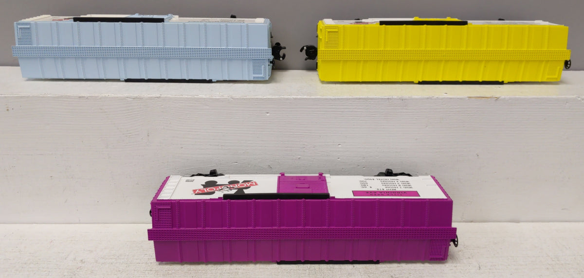 Lionel 6-39298 O Monopoly Boxcar Set #2 NIB