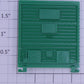 Lionel 19237-15 Green Multi-Panel Boxcar Door with Guides