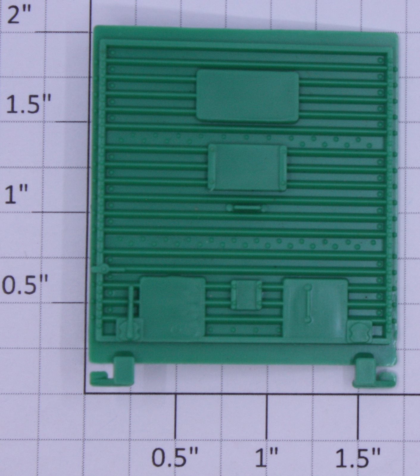 Lionel 19237-15 Green Multi-Panel Boxcar Door with Guides