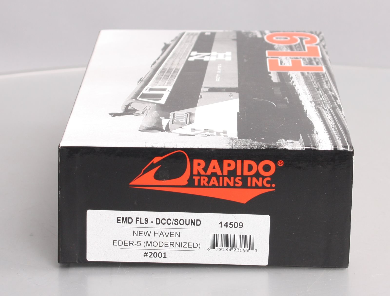 Rapido Trains 14509 HO NH EMD FL9 Diesel Locomotive w/LokSound & DCC #2001